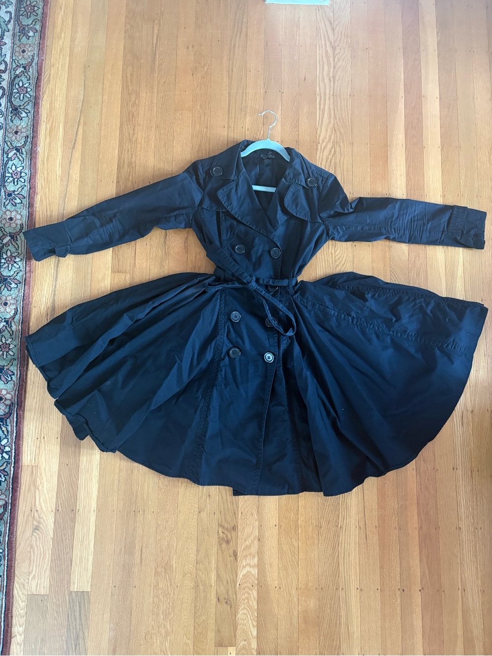 Vintage Forever 21 full circle trench coat